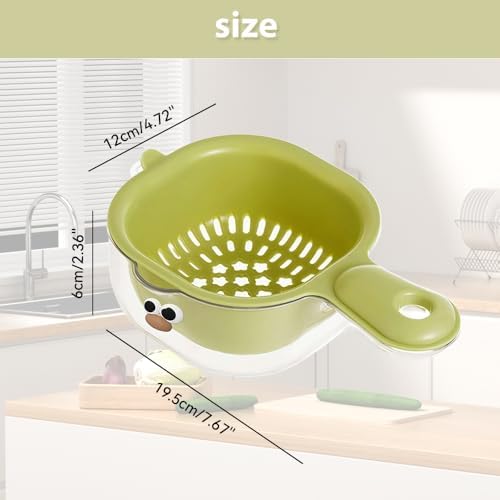 Runsgo Dual-Layer Draining Basket Perfect for the Kitchen