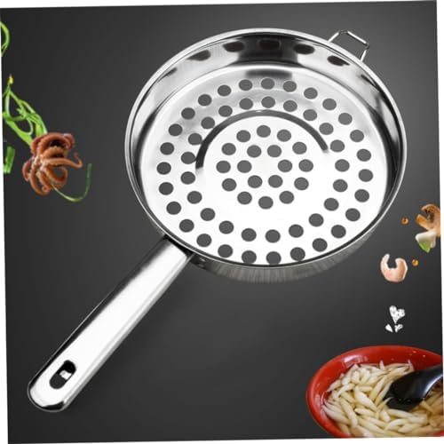Double-Ended Feast Cooling Metal Colander Spoon Set for Hot Pot