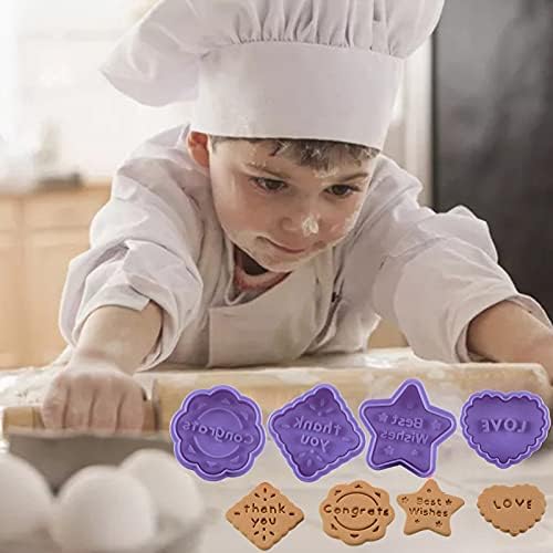 Cakina 4PC Handheld Premium Cookies Cutters Set