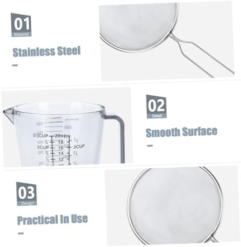 STOBAZA 1 Set Frying Skimmers with Handles