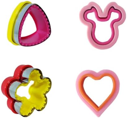 Aoerfes 4 Pcs Sandwich Cutter and Sealer Set