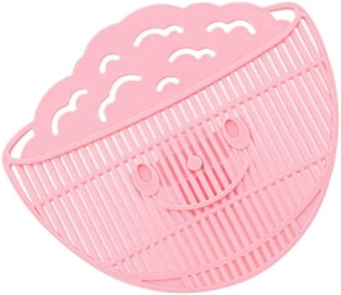 Pink Clip On Strainer for Pots Pans and Bowls