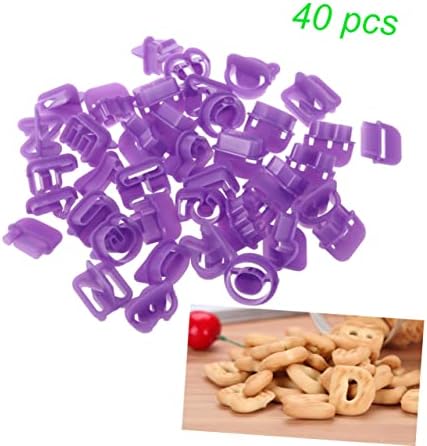 Versatile 40pcs Alphabet Number Cookie Cutters for Baking Crafting