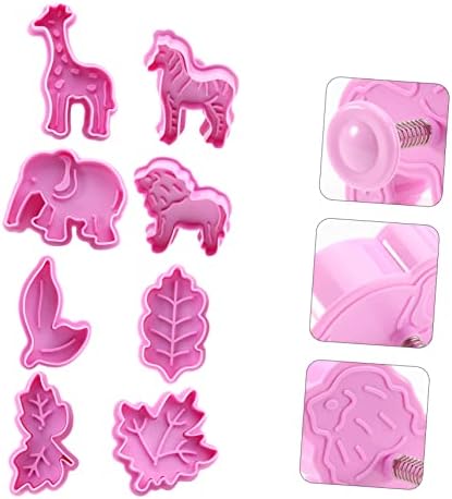 4-Piece Animal Animal Cutter Set for Fun Baking and More