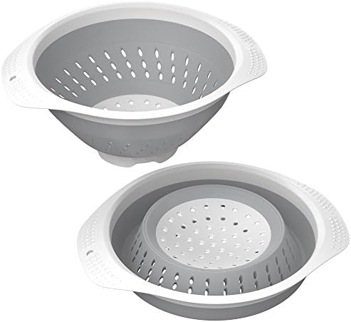 Vremi 5-QT Collapsible Silicone Colander