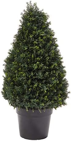 Pure Garden 37-Tower Artificial Cypress Topiary