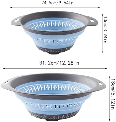 Collapsible Kitchen Colander PP