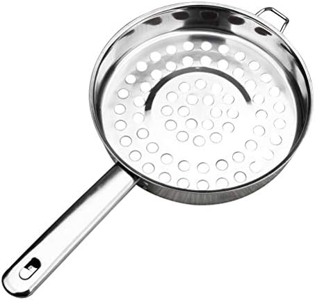 Cabilock Metal Colander Durable Heat-Resistant