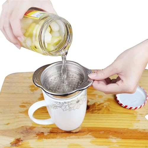 Sharp-Edged Tuna Strainer Stainless Steel Food Can Sieve