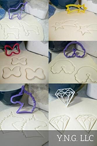 UNICORN GLEAM COOKIE CUTTERS SET