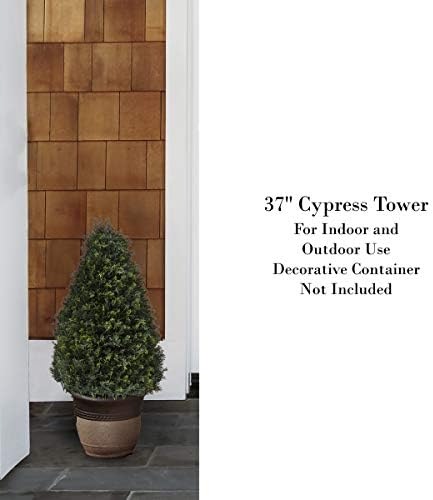 Pure Garden 37-Tower Artificial Cypress Topiary