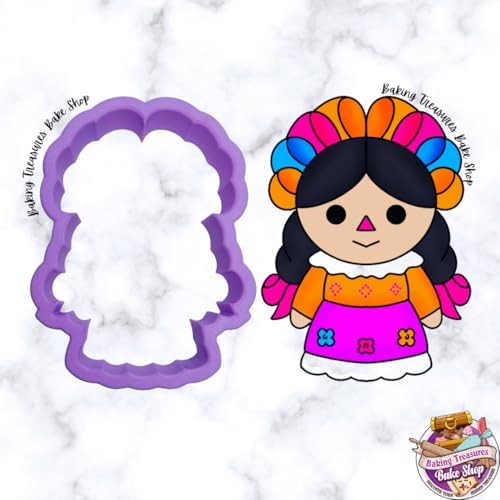 Maria Mexican Doll Cookie Cutter Set