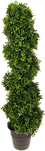 Nearly Natural5475 Topiary with Planter inOutdoorGreen4ft