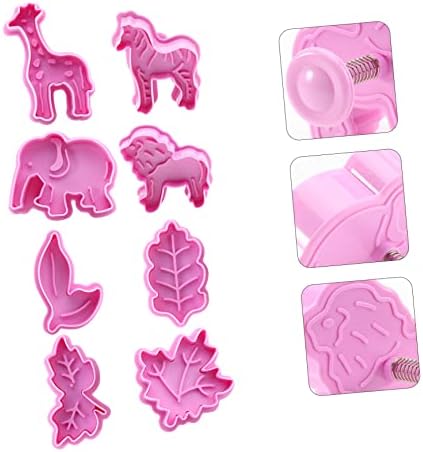 Abaodam Christmas Baking Molds Animal Leaf Shaped Cookies