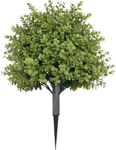 24 Artificial Cypress Topiary Outdoor Plants