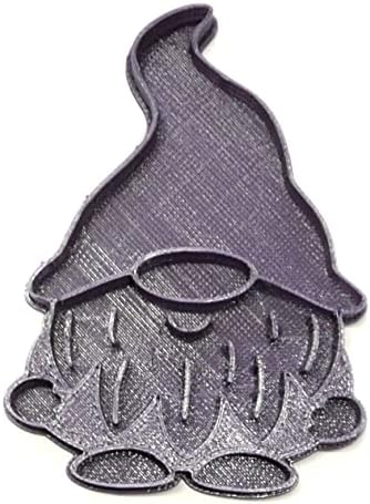 YNGLLC GNOME 6 Dwarf Goblin Cookie Stamp Emboisser