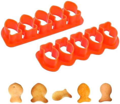 Piriuuo Multi-Piece Goldfish Cookie Cutter Set H Claytons