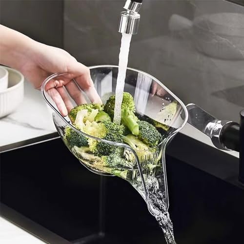 2pcs Multi-Functional Drain Basket Kitchen Sink 2pc Drain B basket Colander