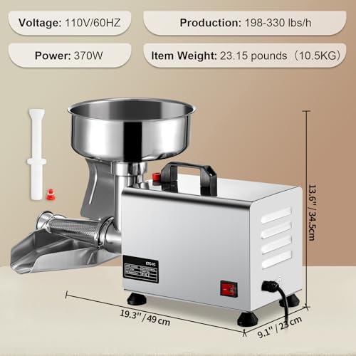 High-Quality 110V Electric Tomato Strainer