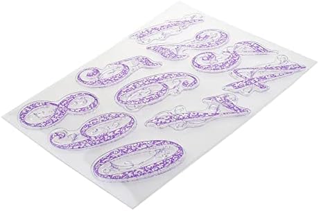 Alphabet Numbers Fondant Cake Mold