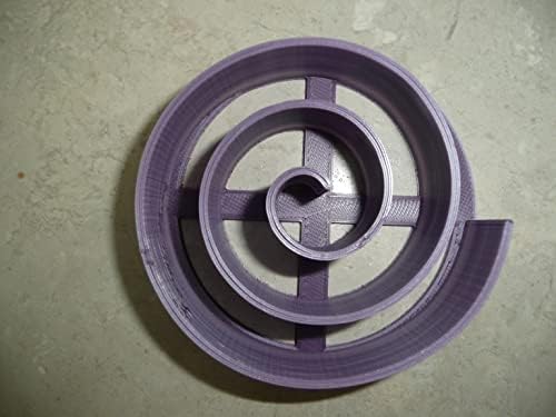Concha Pattern Set 2 Sizes Mexican Sweet Cookie Cutters