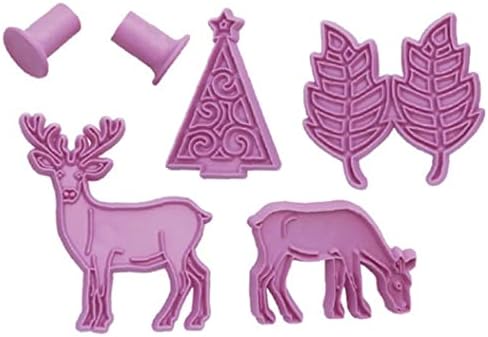 Ruluti Elk Christmas Cutters Baking Tool