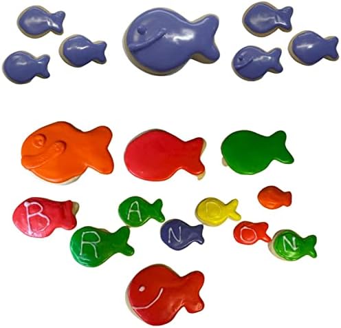 Stylish Purple Goldfish Cookie Cutter