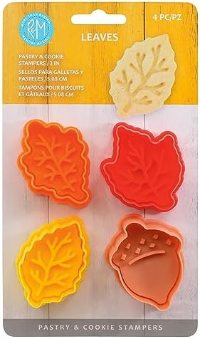 RM Fall Leaves Cookie Pastry Cutter Set