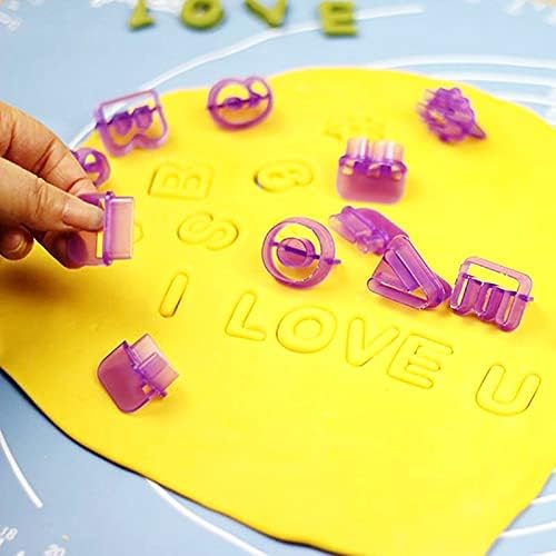 40PC Alphabet and Number Cookie Set