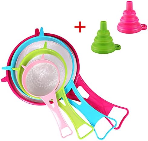 BENBO 4PC Mesh Strainer Set