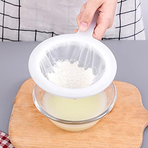 Xeahung Fine Mesh Strainer with Handle for Kitchen Tea and Coffee