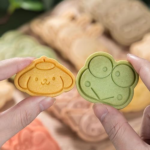cartoon anime 3D cookie cutters set