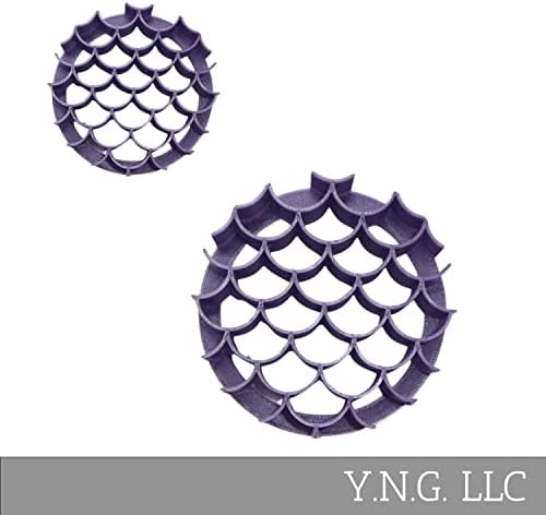 Mermaid Shell Cookie Cutters Set of 2 Sizes