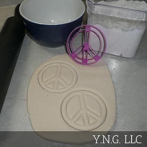 Peace Sign Cookie Cutter Retro USA Made