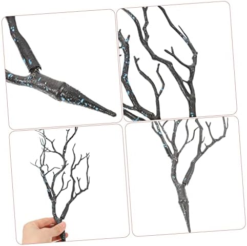 Elegant Halloween Wedding artificial Pine Branch Faux Plant Decor