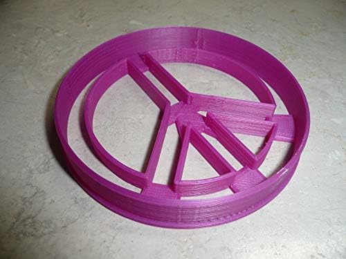 Peace Sign Cookie Cutter Retro USA Made