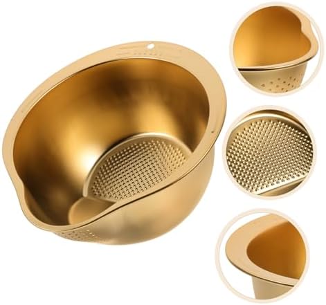 Premium Kitchen Strainer Basket with Stainless Steel Design
