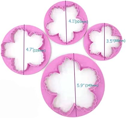 Superb Peony Flower Cutters Set