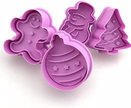 festive Christmas Cookie Mold Set