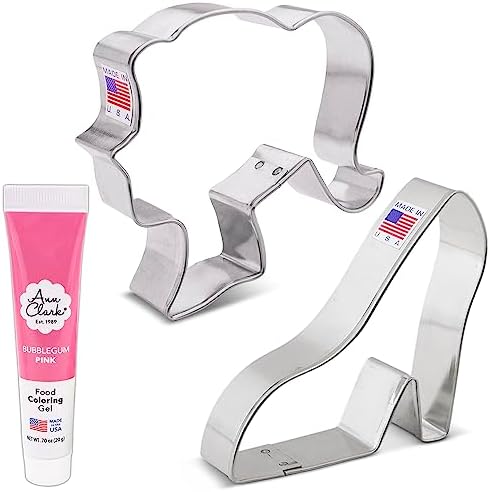 Ann Clark Fashion Doll Cookie Cutter Set 3-Pc