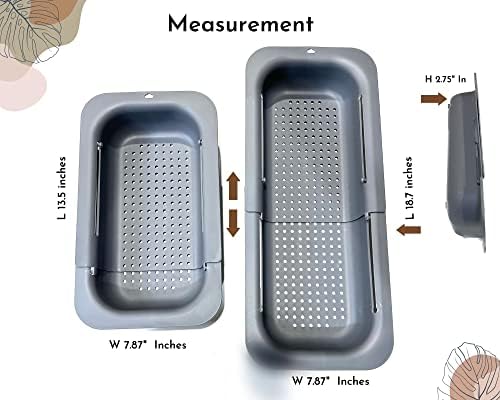 Collapsible Over-the-Sink Colander