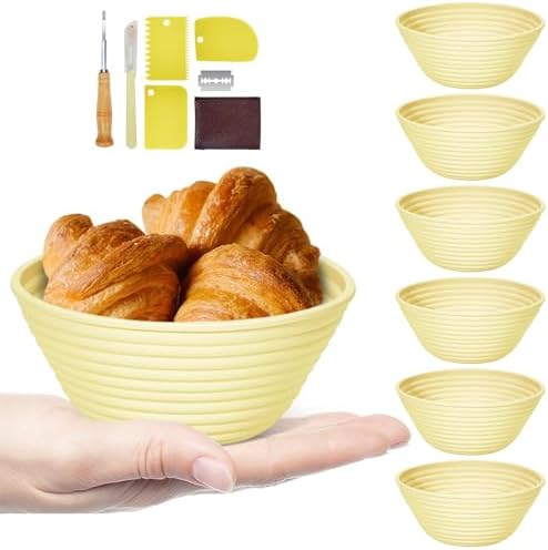 Premium Silicone Sourdough Baskets Set