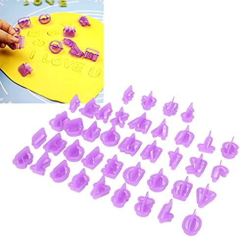 40PC Alphabet and Number Cookie Set