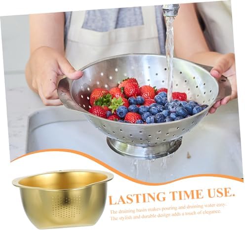 Stainless Steel Kitchen Tool Rice Washing Strainer