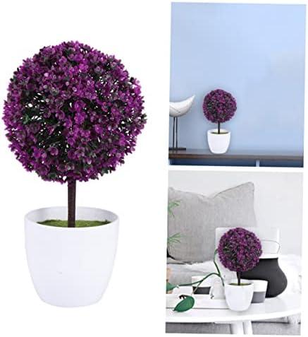 Double Boxwood Ball Topiaries Relaxing Decor for Home Gifting