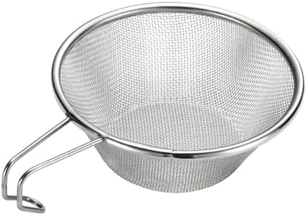 FELTECHELECTR Stainless Steel Collapsible Colander Sieve Net 1-Piece