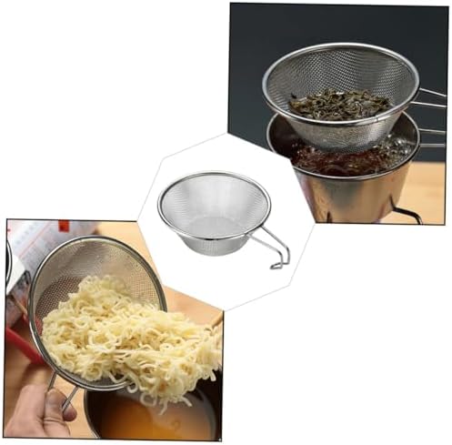 DECHOUS 3-Piece Collapsible Steel Colander Set