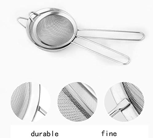 High-Quality Stainless Steel Fine Mesh Strainer Set
