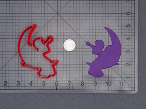 Crafty Angel on Moon Cookie Cutter