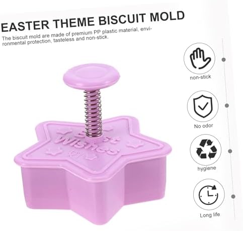 8pc 3D cartoon cookie molds set for baking fun and holiday treats